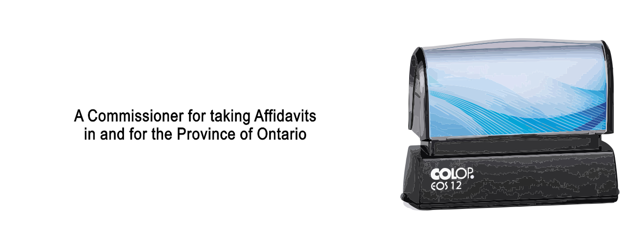 ON19P-%22Commissioner%22+Pre-Inked+Stamp